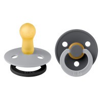 BIBS STUDIO Colour Fusion dudlíky z přírodního kaučuku 2ks –vel. 2