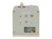 LITTLE DUTCH Kávovar na kapsle dřevěný