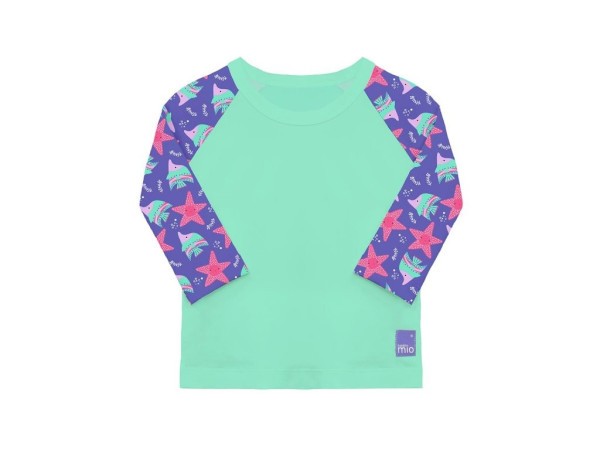 Bambino Mio Dětské tričko do vody s rukávem, UV 50+ - violet 9-12 kg