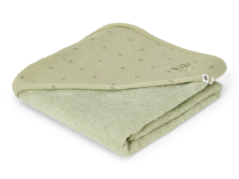 LITTLE DUTCH Osuška s kapucí 100x100 cm Pure