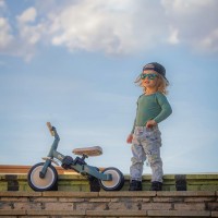 PETITE&MARS Tříkolka multifunkční 5v1 Turbo