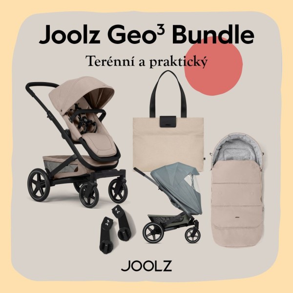 JOOLZ Geo3 kompletní set - Special | Mix &amp; Match Sandy Taupe a Black 
