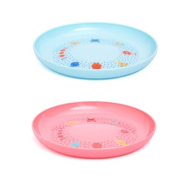 SUAVINEX Talíř BOOO - Růžový