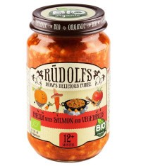 Rudolfs BIO Paella s lososem a zeleninou 190 g