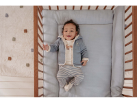 LITTLE DUTCH Kabátek oboustranný Stone Blue