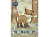 LITTLE DUTCH Sada se samolepkami Forest Friends