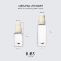 BIBS antikoliková lahev se silikonovou savičkou 270ml