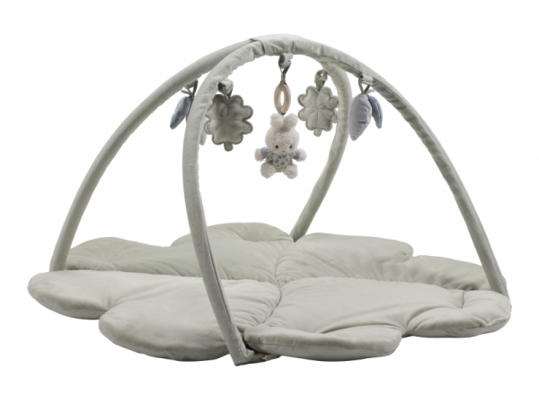 LITTLE DUTCH Hrací deka s hrazdou králíček Miffy - Lucky Leaves