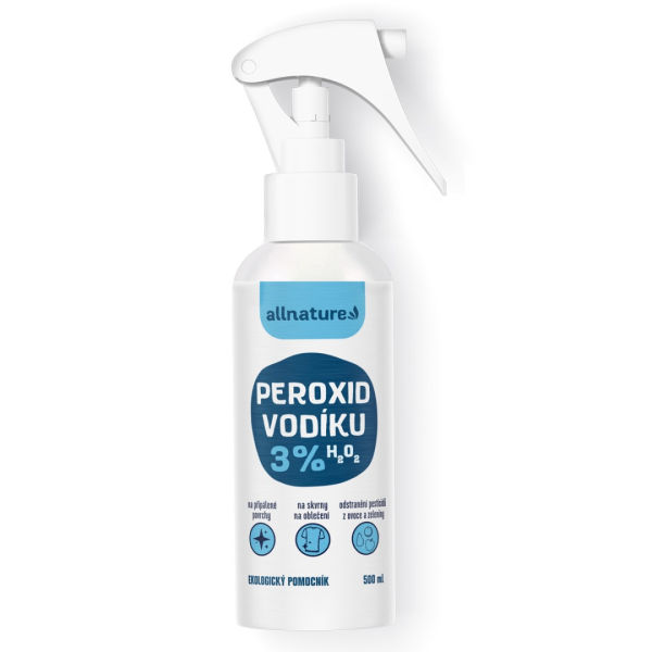 ALLNATURE Peroxid vodíku 3% 500ml - 500 ml
