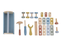 LITTLEE DUTCH Box s nářadím dřevěný Blue