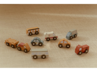 LITTLE DUTCH Sada dřevěných autíček