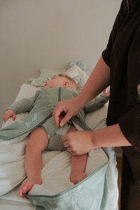 LODGER Spací pytel s rukávy Matcha