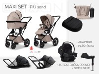 MOON PIÚ MAXI SET Kombinovaný kočárek