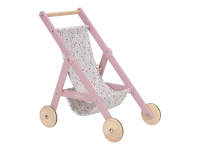 LITTLE DUTCH Kočárek pro panenky golfky dřevěné Pink