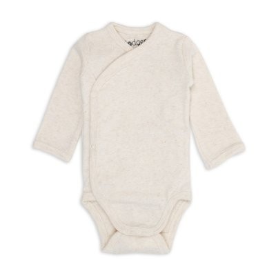 LODGER Body s dlouhým rukávem Melange Zavinovací - Birch vel. 50