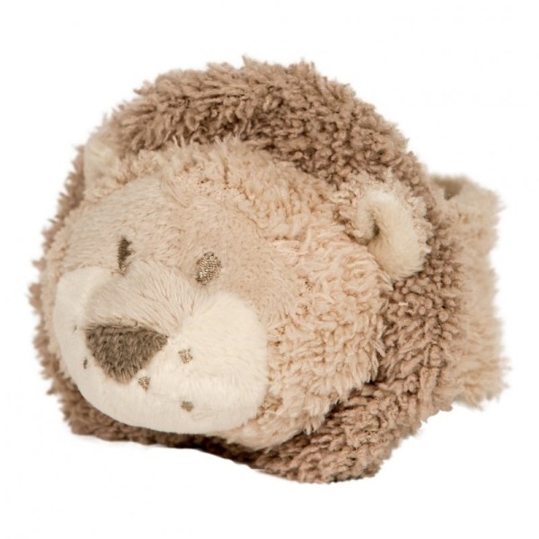 Plyšové chrastítko na ručičku - Lion