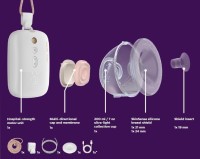 Philips AVENT Odsávačka mateřského mléka elektrická Hands-Free Premium Plus SCF531/11