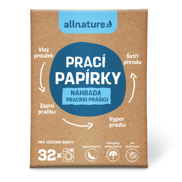 ALLNATURE Prací proužky 16 ks (32 praní) - Prací proužky 16 ks (32 praní)