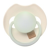 LOVI Dudlík svítící silikonový dynamický PRIME 2ks Ivory/Blush