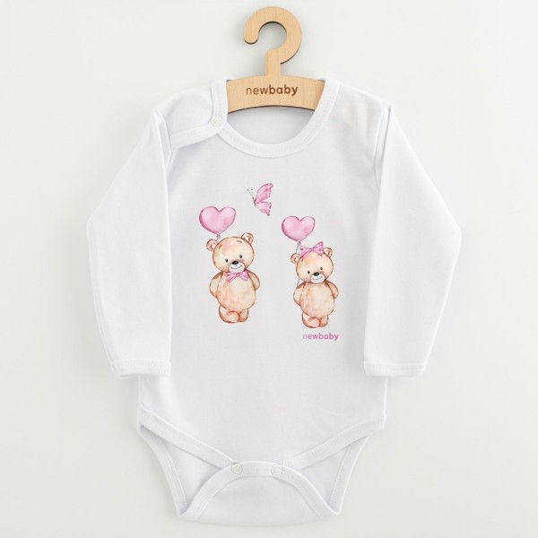 NEW BABY Dětské body s potiskem Love Bears