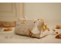 LITTLE DUTCH Polštářek trojhranný s aktivitami Newborn Naturals