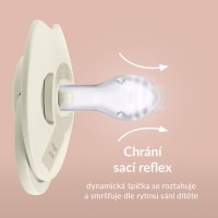 LOVI Dudlík svítící silikonový dynamický PRIME