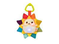 B-TOYS Hudební svítící chrastítko RainGlow Buddy