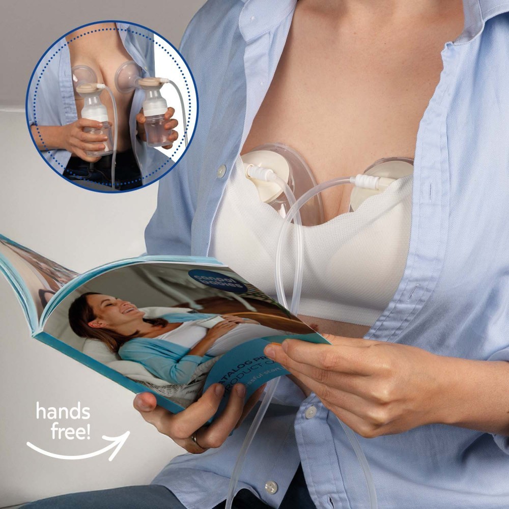 CANPOL BABIES Trychtýř do podprsenky k odsávačkám Take&Go a ExpressCare