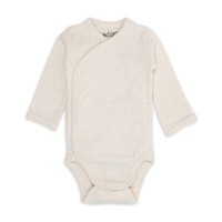 LODGER Body s dlouhým rukávem Melange Zavinovací