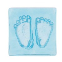 DOOKY Crystal Memories 2D Handprint & Footprint