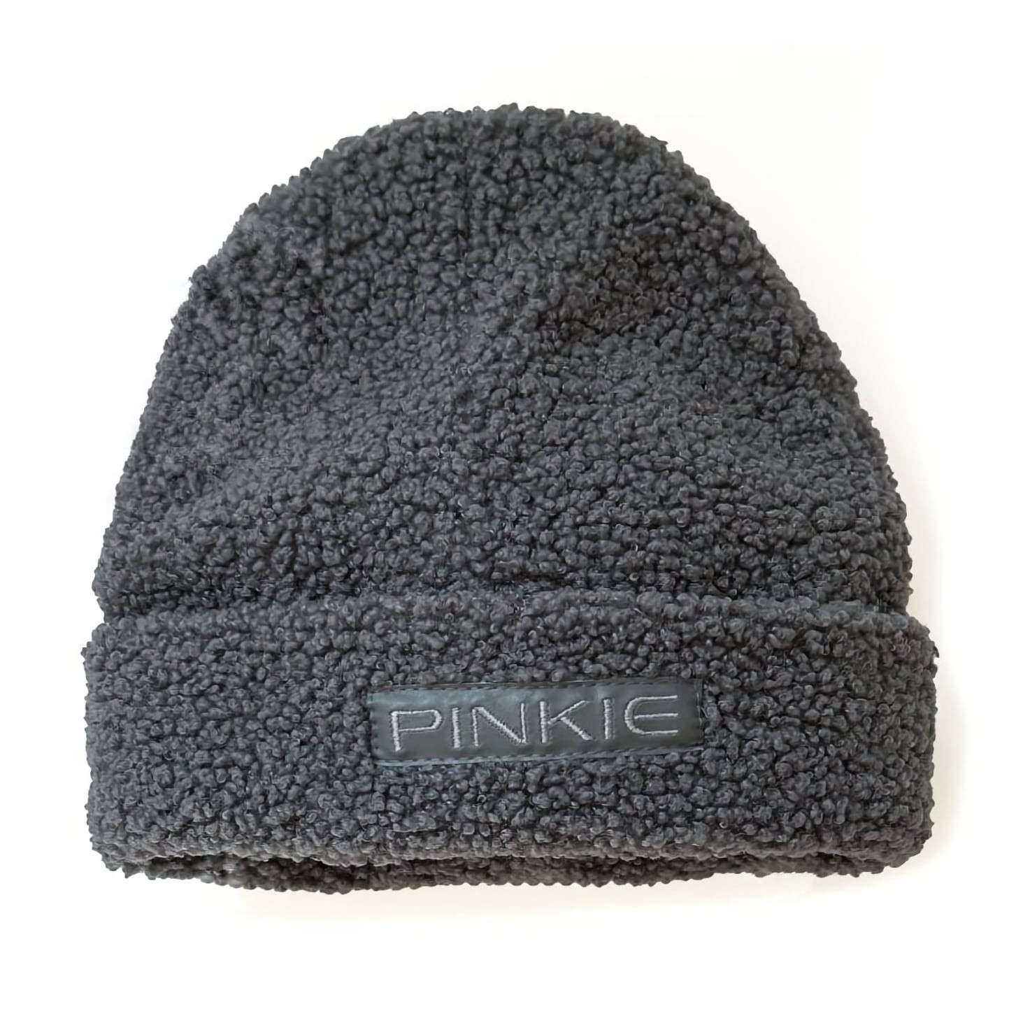 PINKIE Čepice Label Teddy 1 ks / duo balení - Grey 3-6let 5092