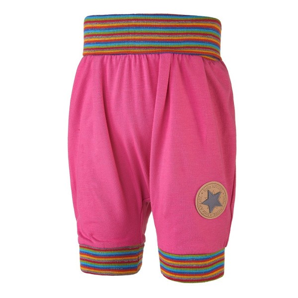 LITTLE ANGEL Šortky tenké harémky Outlast® - tm.růžová Vel. 74