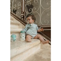 SUAVINEX  Kojenecká láhev Walk anatomická M silikon 270 ml