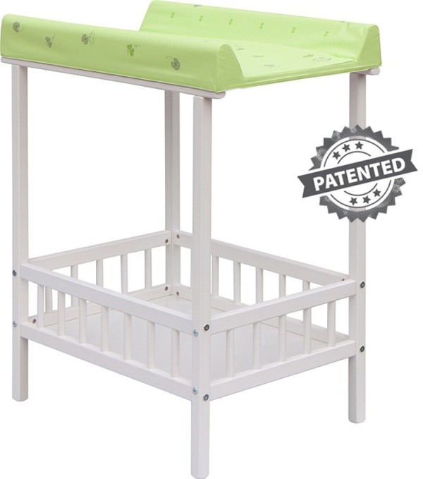 SCARLETT Přebalovací pult Pája - Slon - zelený