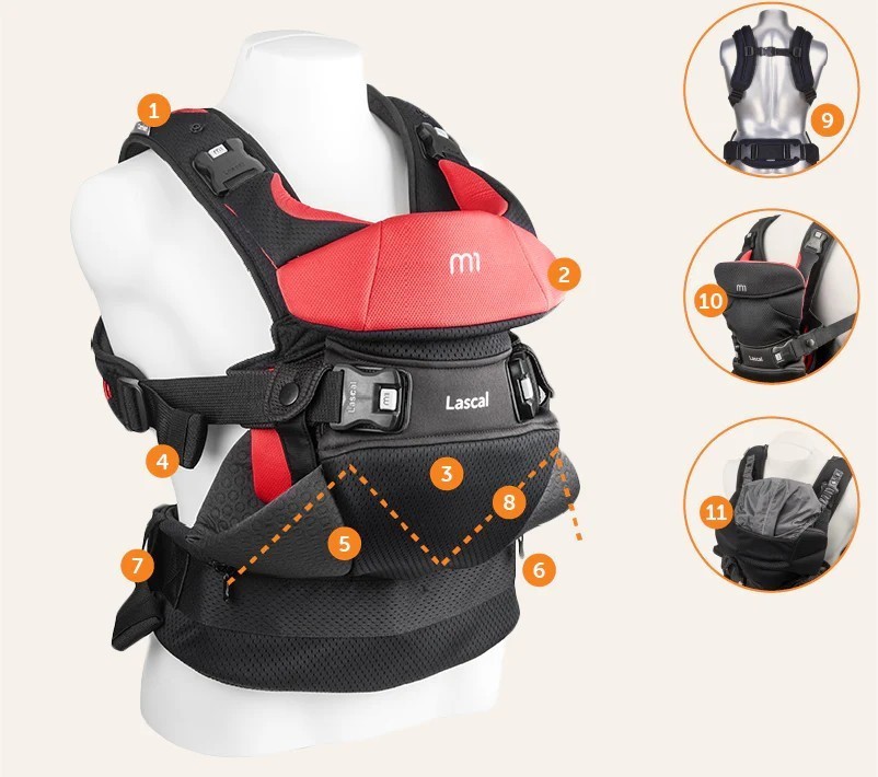 LASCAL M1 CARRIER - nosítko pro dítě