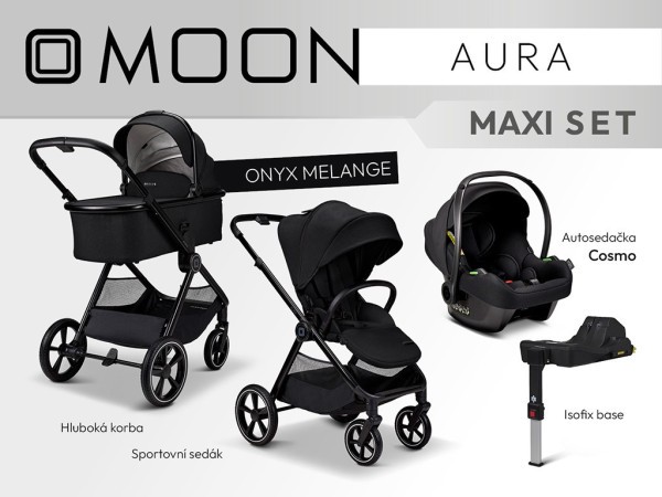 MOON AURA - Maxi - Onyx Melange