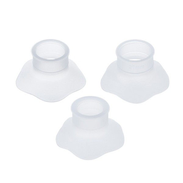 CANPOL BABIES Náhradní silikonové vložky 17/19/21mm k odsávačce mateřského mléka SmartSense - Náhradní silikonové vložky 17/19/21mm
