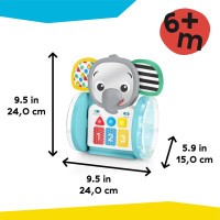 BABY EINSTEIN Hračka hudební interaktivní Chase & Tap Earl™ 6m+