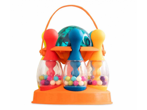 B-TOYS Bowling sada se svítící koulí - Bowling sada se svítící koulí