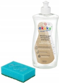 AKUKU Čisticí gel na lahve a savičky 500 ml