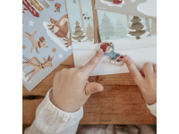 LITTLE DUTCH Sada se samolepkami Vánoční přání