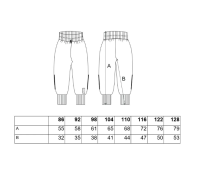 LITTLE ANGEL Kalhoty softshell STRETCH náplet - černá