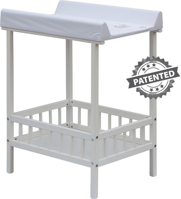 SCARLETT Přebalovací pult Pája - Oslík - bílý