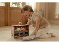 LITTLE DUTCH Závodní dráha s doplňky v kufříku