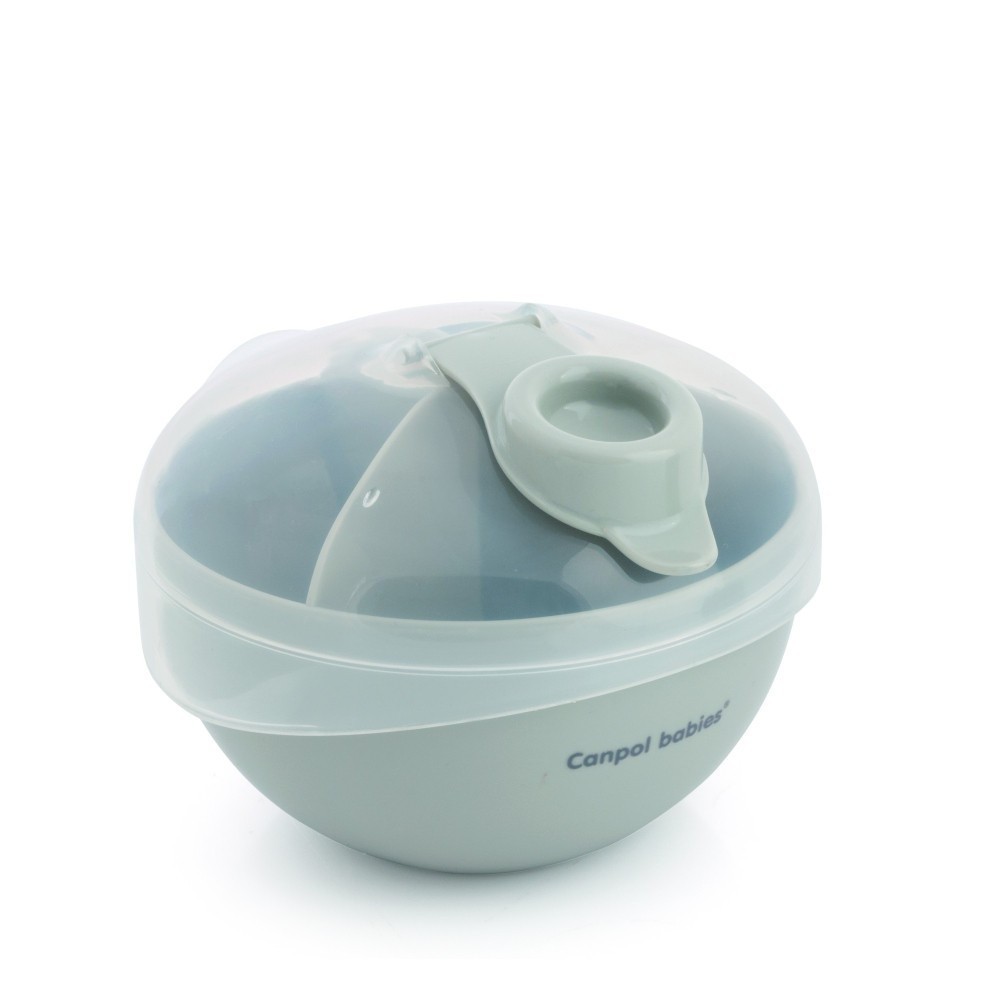 CANPOL BABIES Zásobník na sušené mléko - šedý