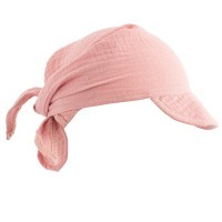 NEW BABY Dětský letní mušelínový šátek s kšiltem