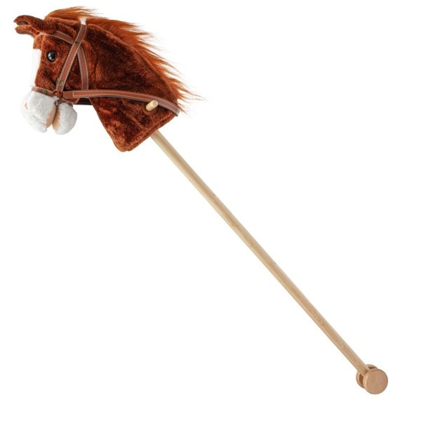 BABY MIX Hobby Horse se zvukem a kolečky - Bruno Brown