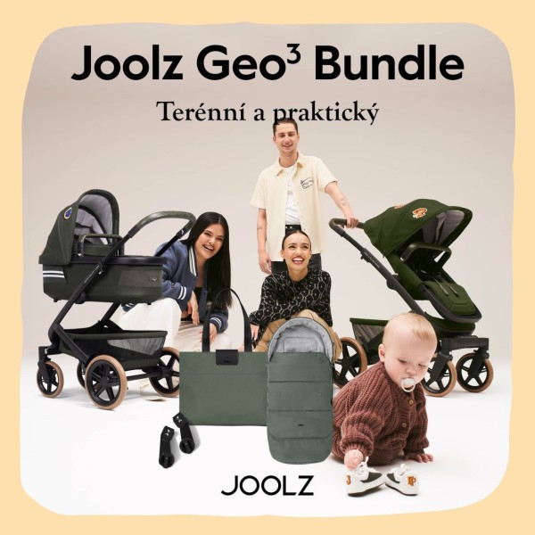 JOOLZ Geo3 kompletní set | Special + dárek zdarma  NOSíTKO AERLOOM - Filling Pieces + dárek zdarma