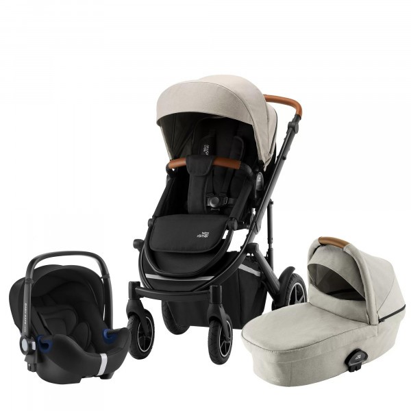 Set kočárek  Britax Smile III + hluboká korba + autosedačka