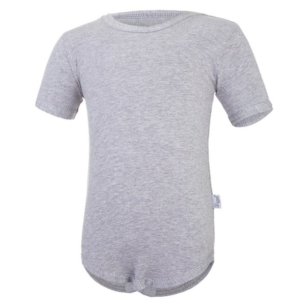 LITTLE ANGEL Body tenké KR Outlast® UPF 50+ - šedý melír Vel. 74